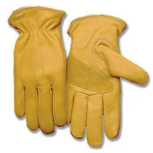 Heatkeep Lined Grain Cowhide Gloves - 198HK