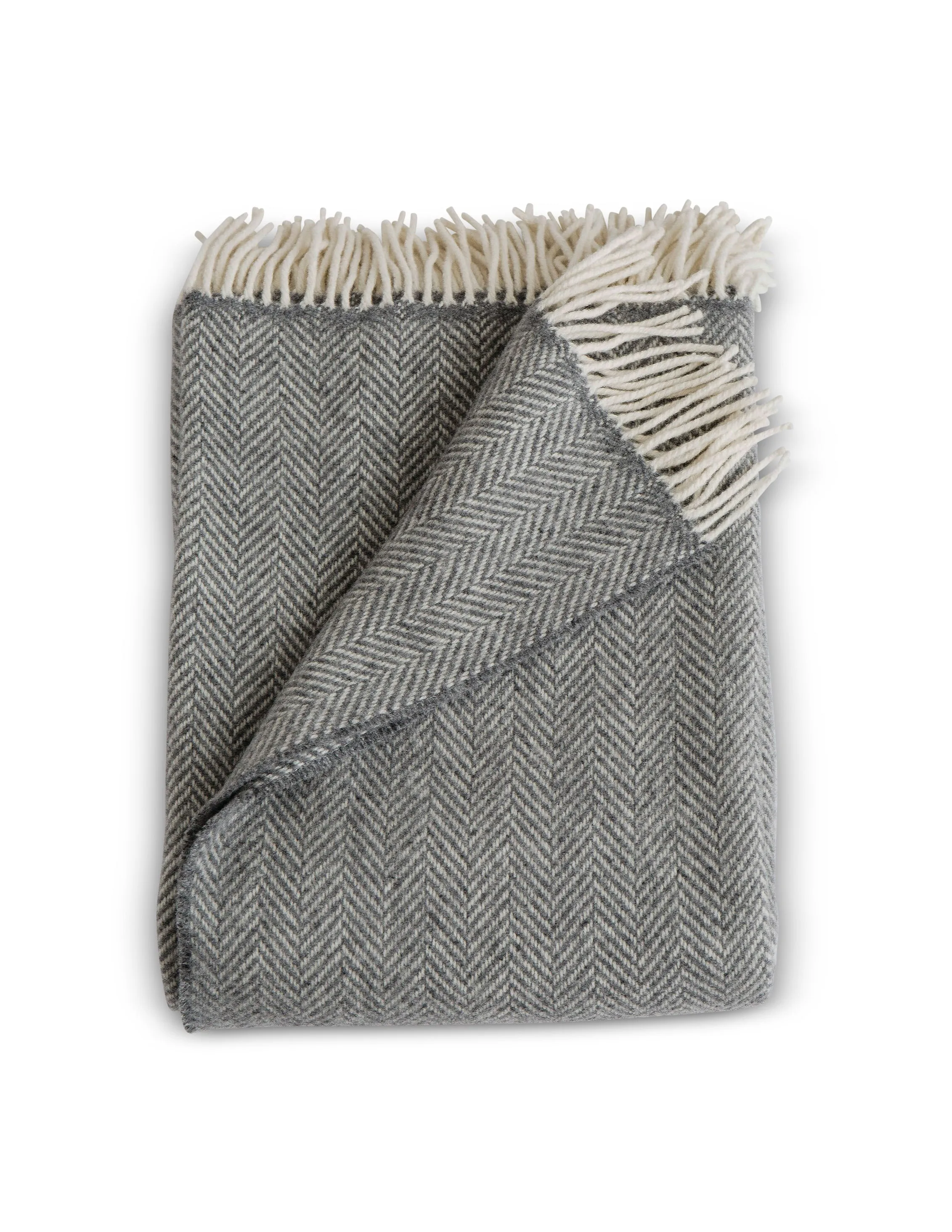 Herringbone w/ Cashmere Throws