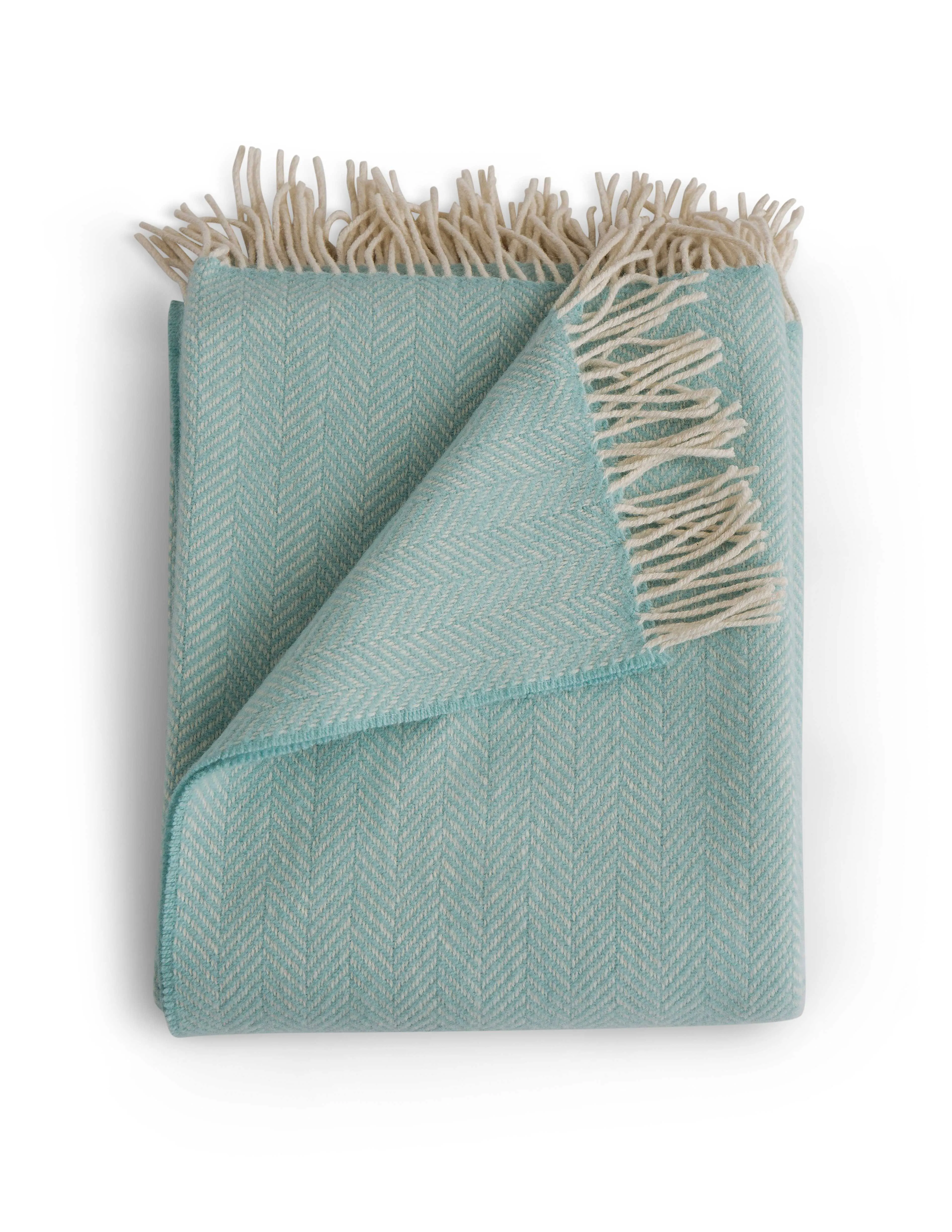 Herringbone w/ Cashmere Throws