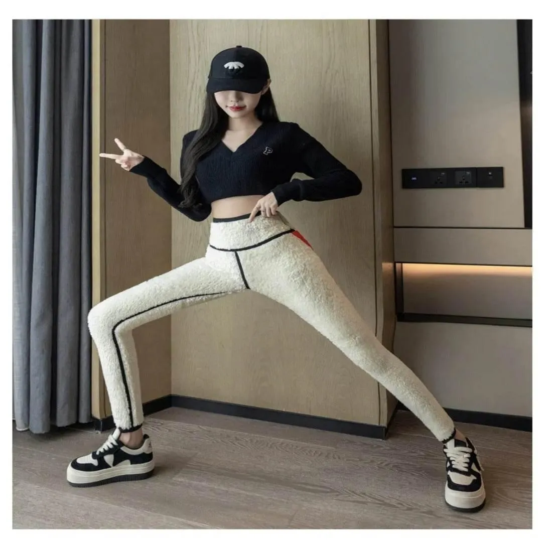 High Waist Thermal Leggings - Extra Thick Comfy Tights