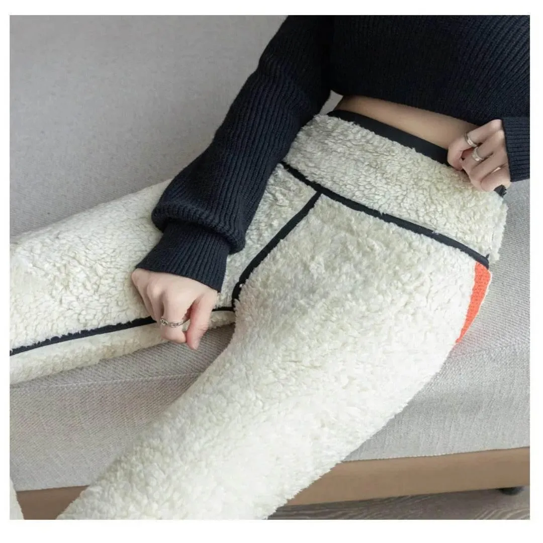 High Waist Thermal Leggings - Extra Thick Comfy Tights