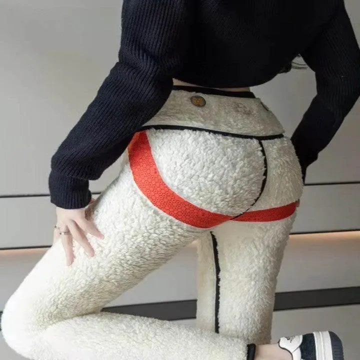 High Waist Thermal Leggings - Extra Thick Comfy Tights
