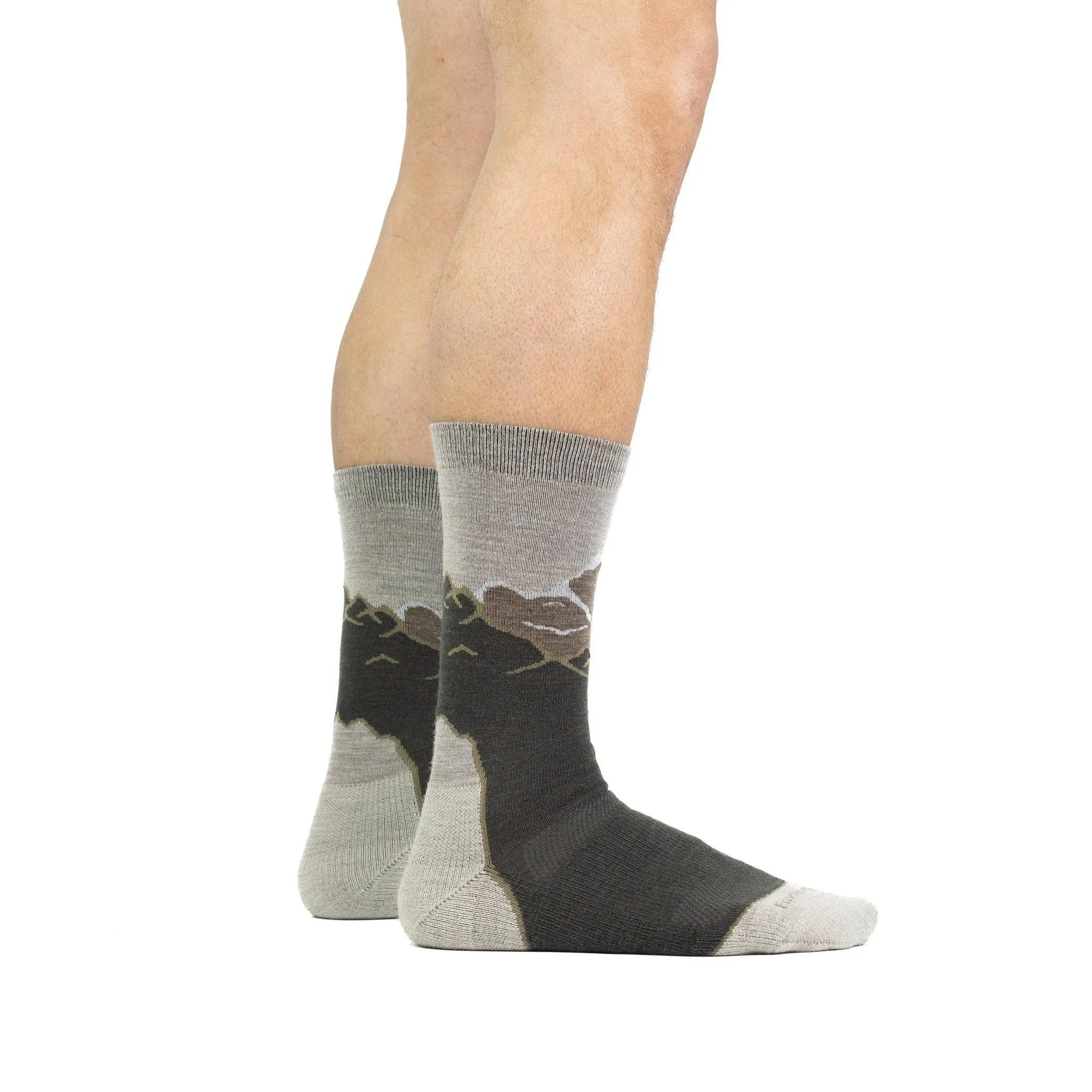Hike Sumter Lightweight Crew: Grey / Large