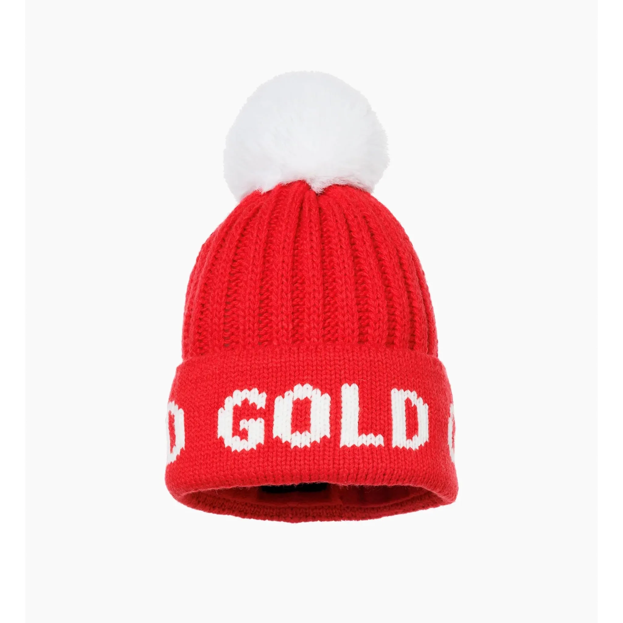 Hodd Beanie in Flame Red