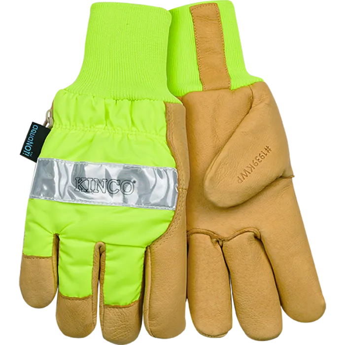 HV Grain Pigskin Waterproof Safety Gloves - Palomino - 1939KWP