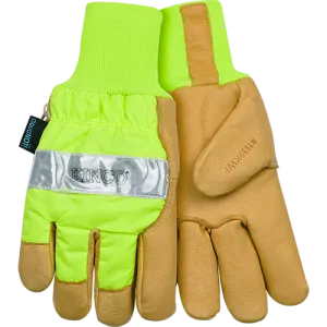 HV Grain Pigskin Waterproof Safety Gloves - Palomino - 1939KWP