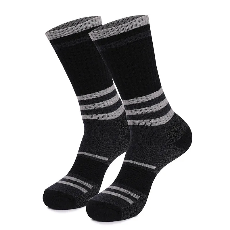 Hywell™ | Merino Wool Midweight Hunting Crew Socks | 1 Pair