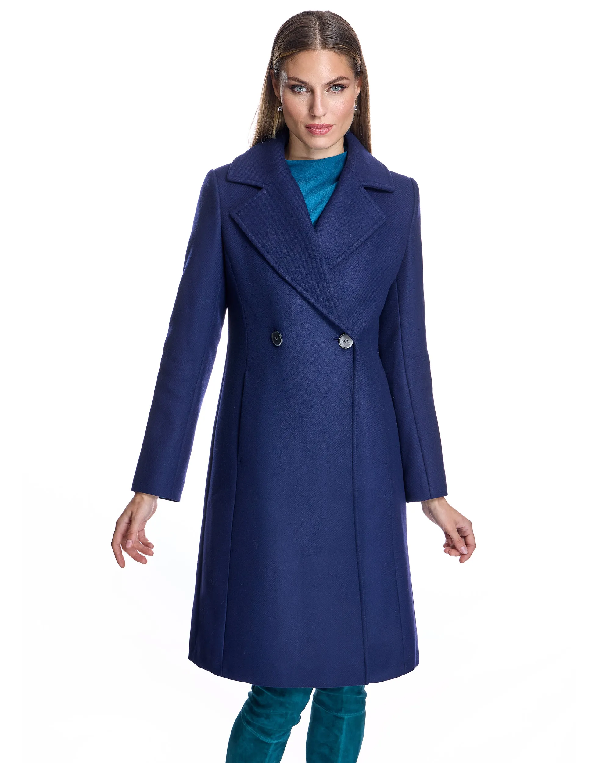 Italian Cashmere Woolblend Coat