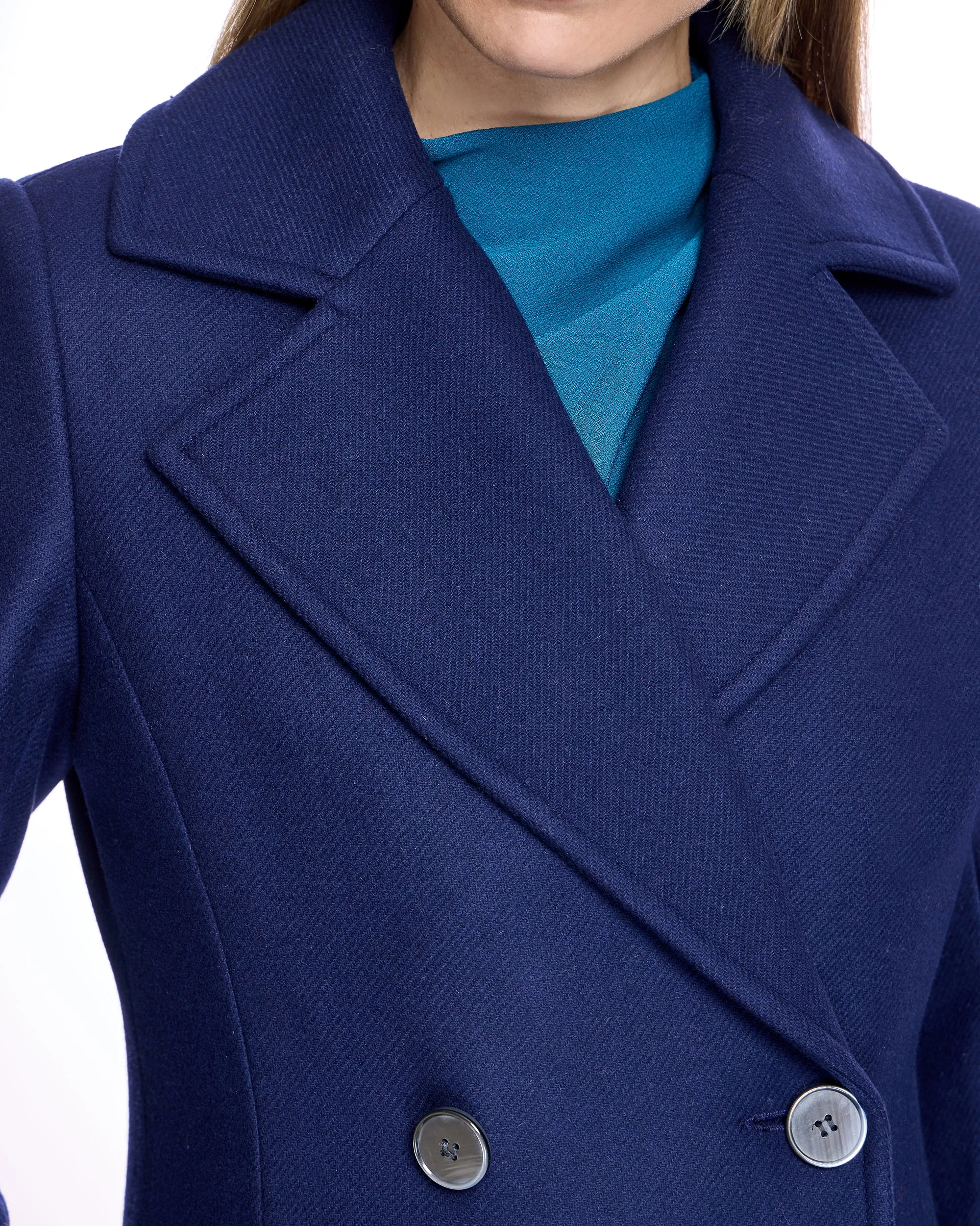 Italian Cashmere Woolblend Coat