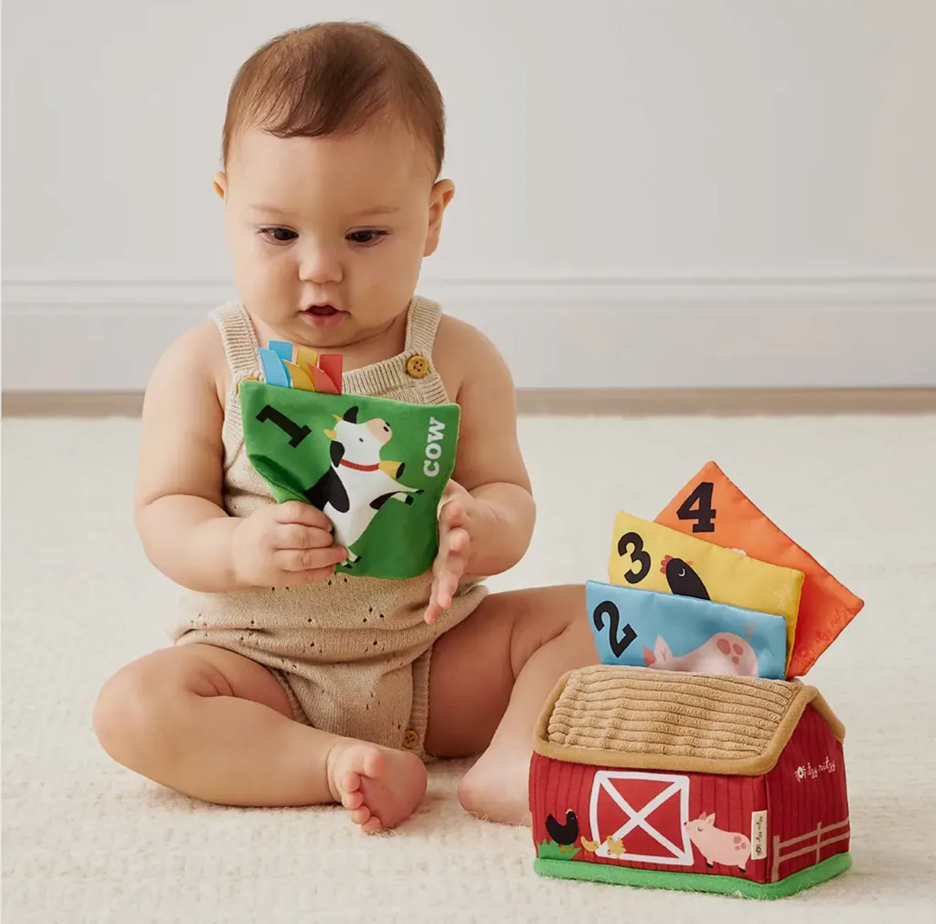 Itzy Sensory Scarves Pull-And-Take Toy