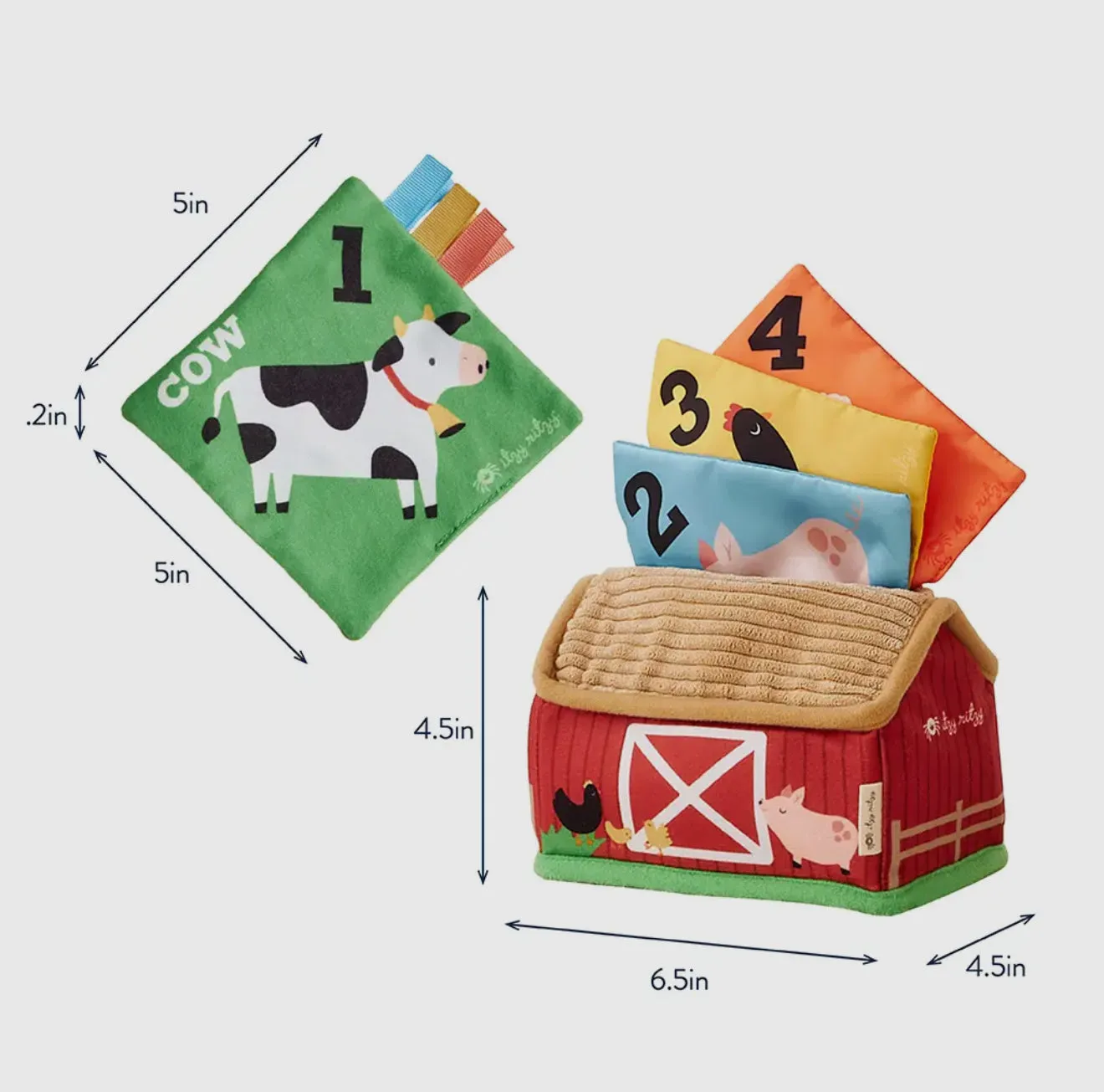 Itzy Sensory Scarves Pull-And-Take Toy
