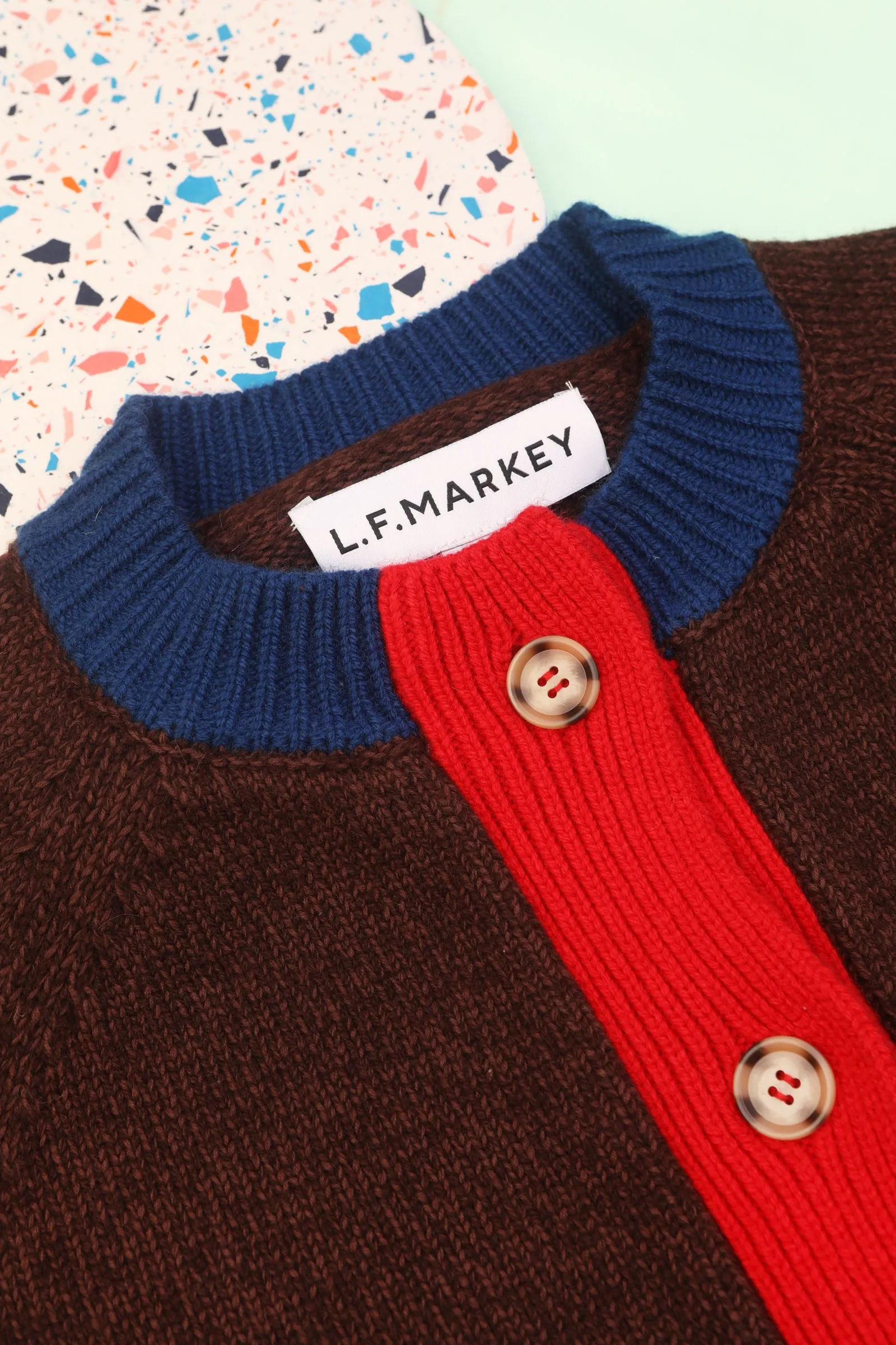 Ives Cardigan Chocolate