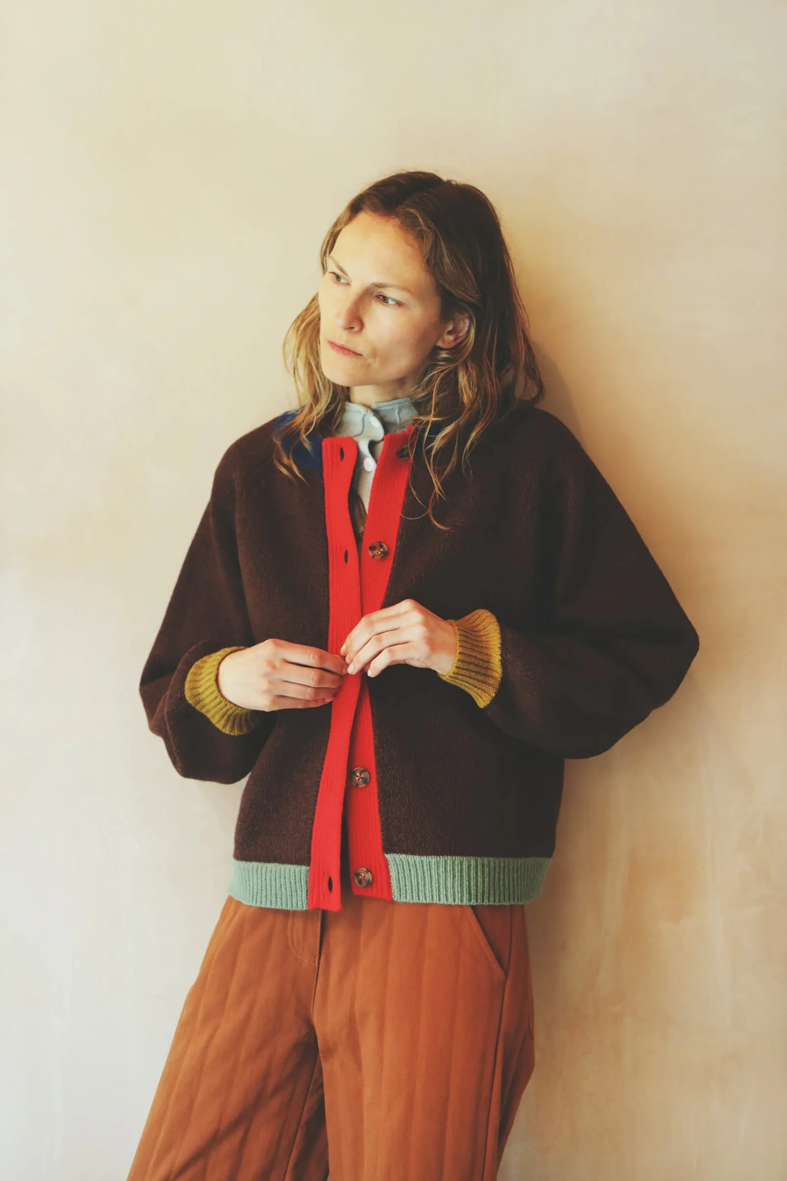 Ives Cardigan Chocolate