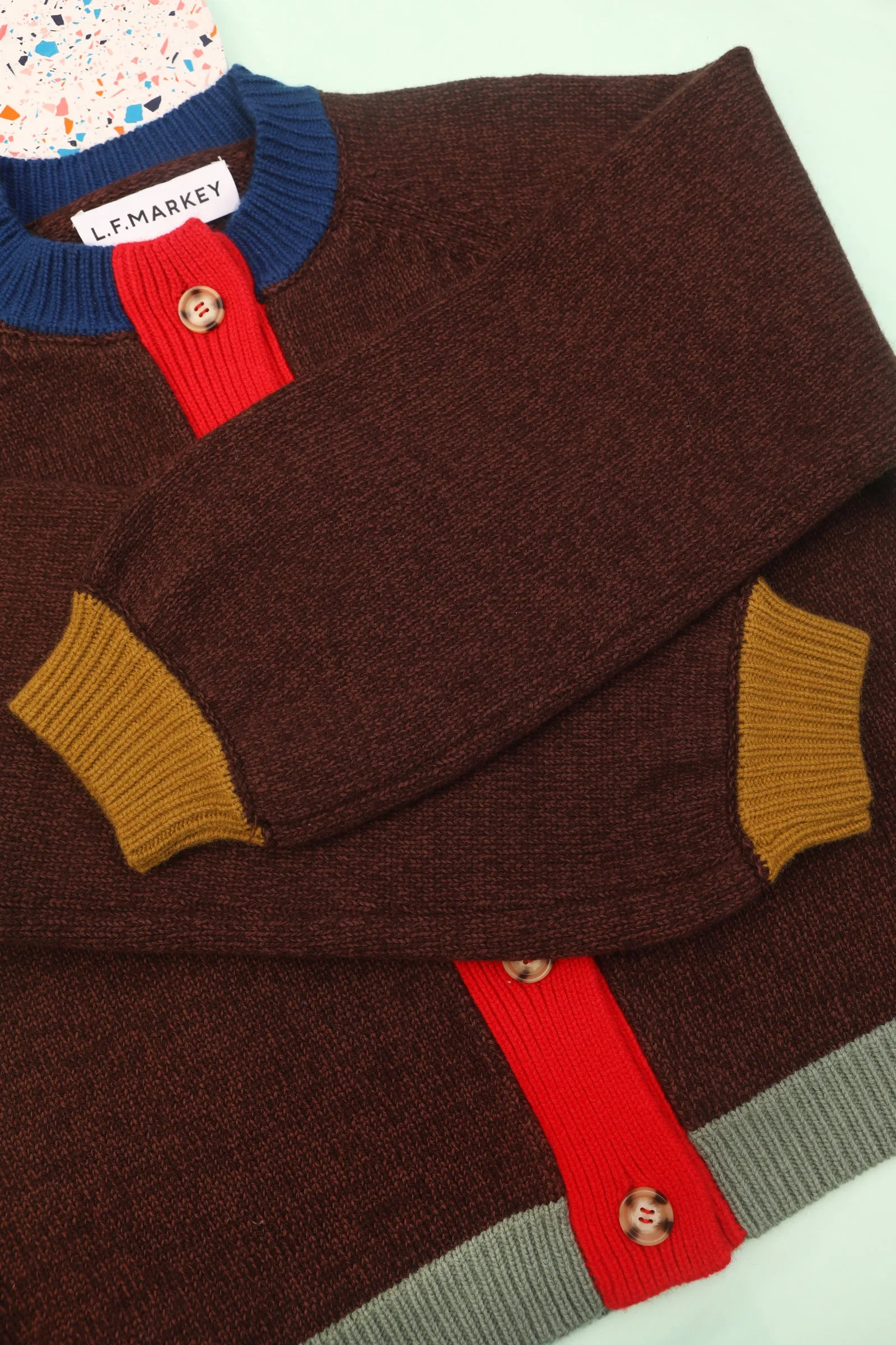 Ives Cardigan Chocolate