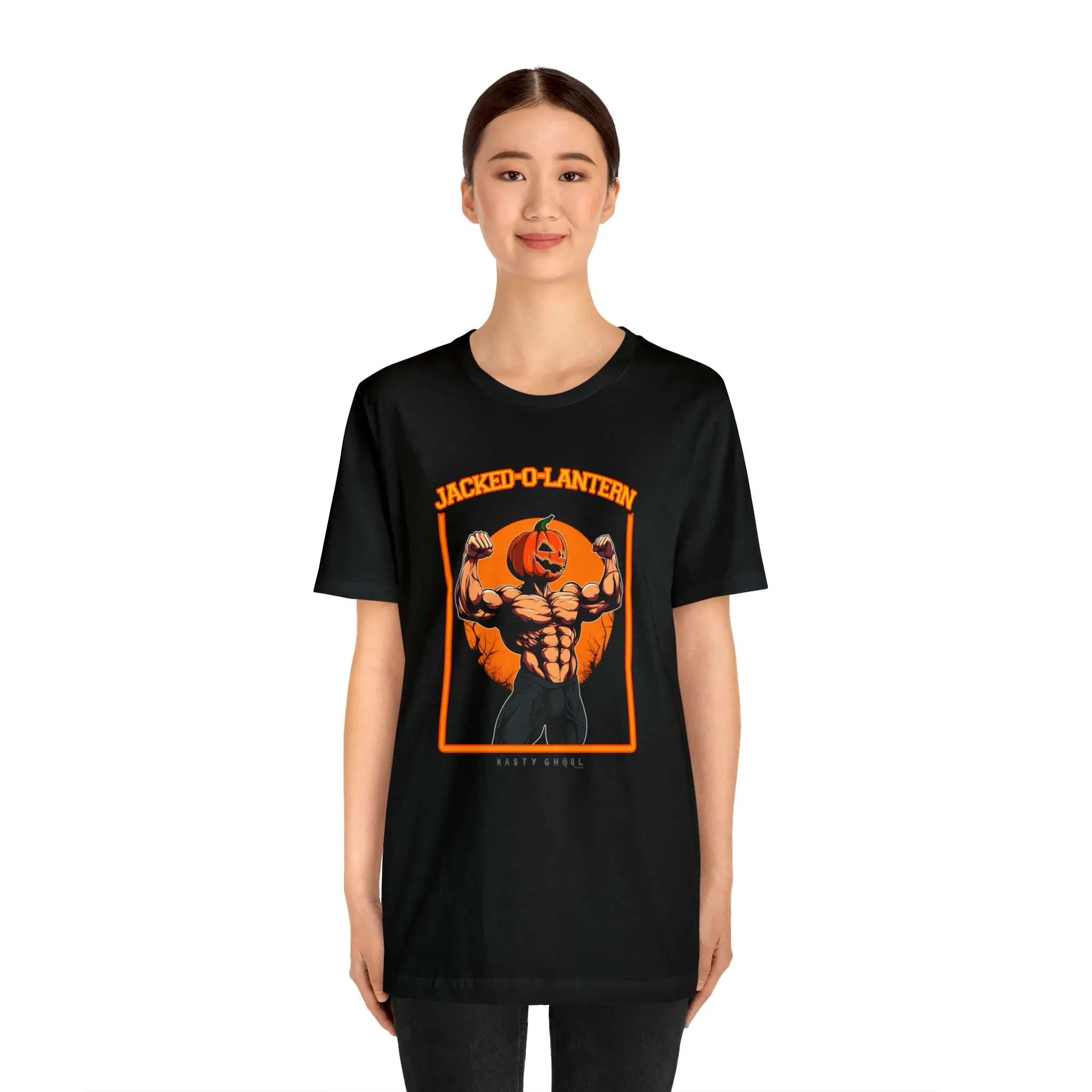 Jacked O Lantern Unisex Jersey Short Sleeve Tee