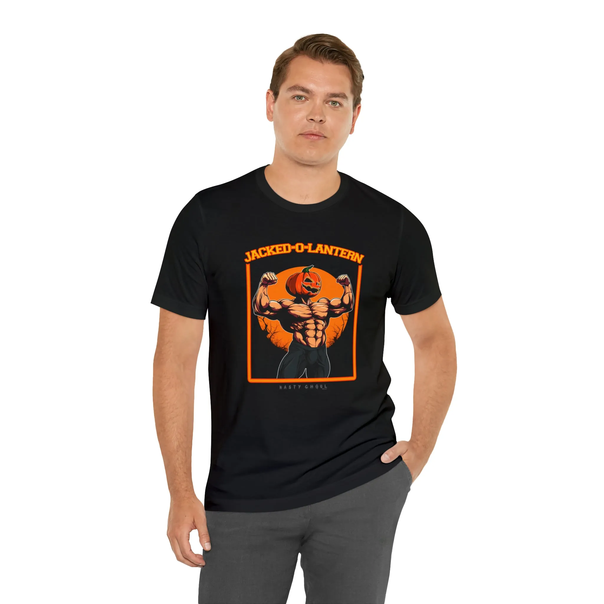 Jacked O Lantern Unisex Jersey Short Sleeve Tee