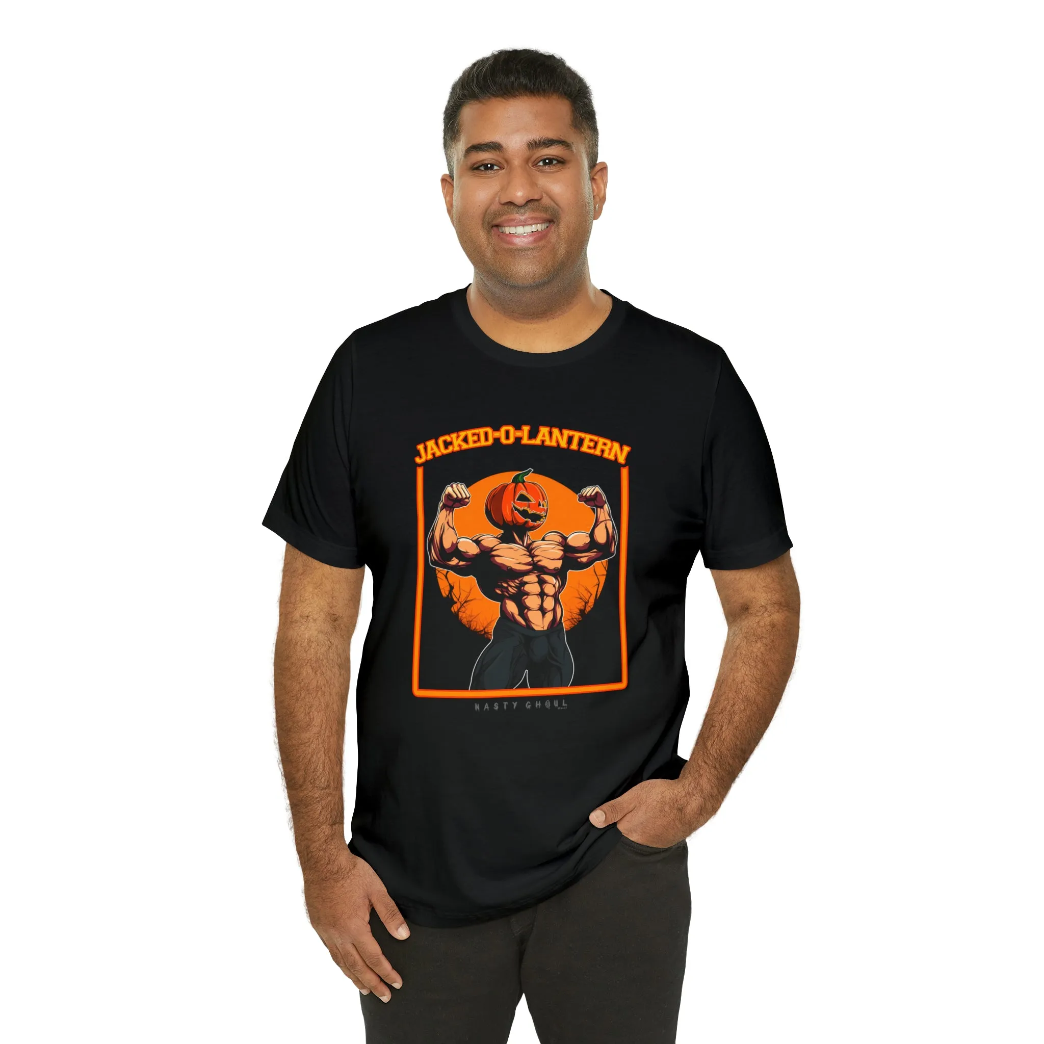 Jacked O Lantern Unisex Jersey Short Sleeve Tee