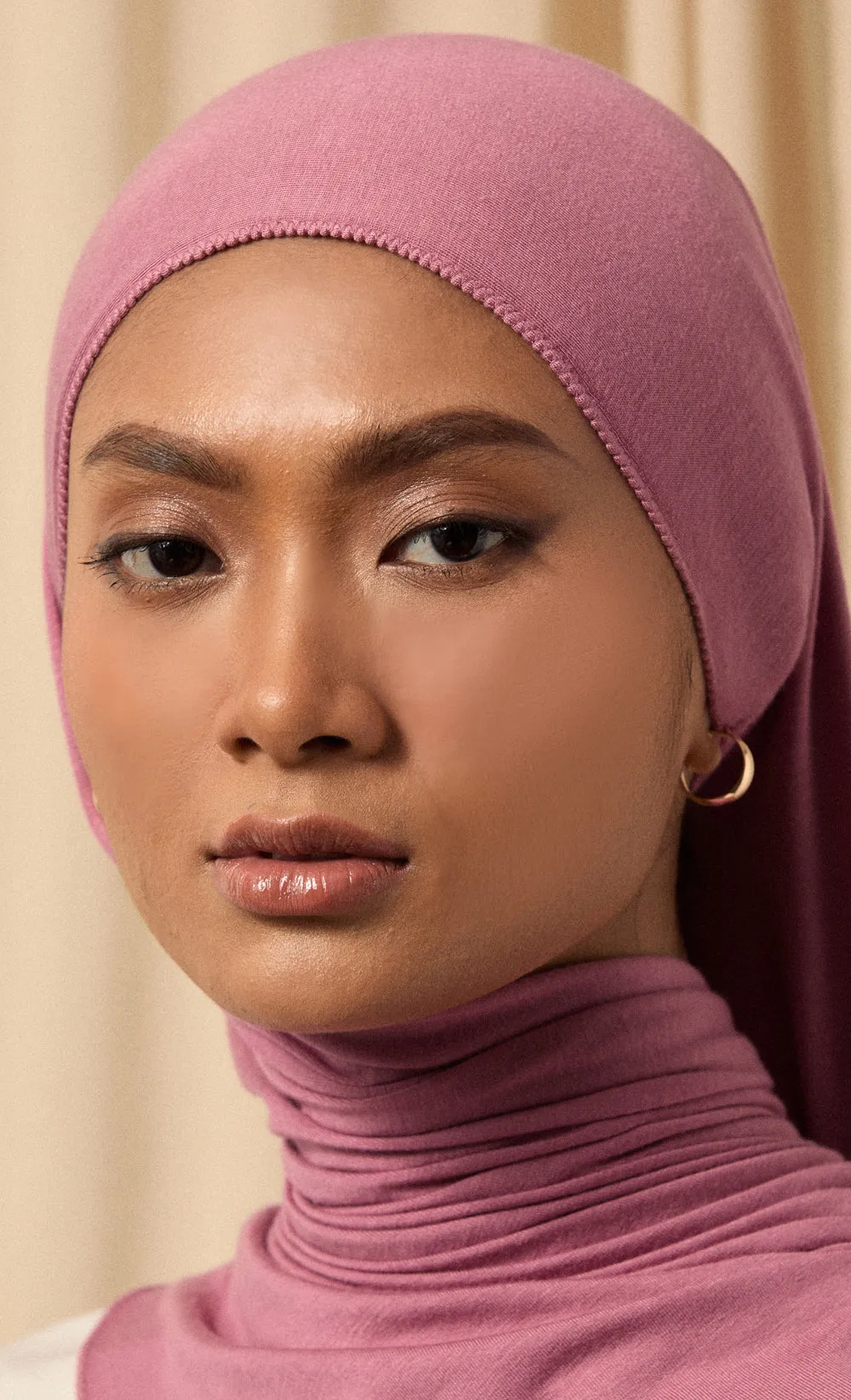 Jersey Shawl in Wildberry
