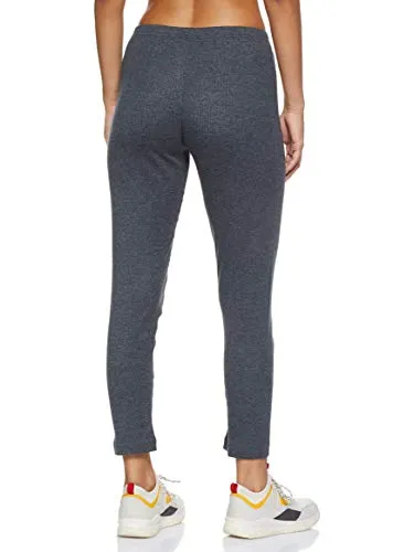 Jockey Women's Thermal Leggings with Concealed Elastic Waistband 2520_Charcoal Melange_S