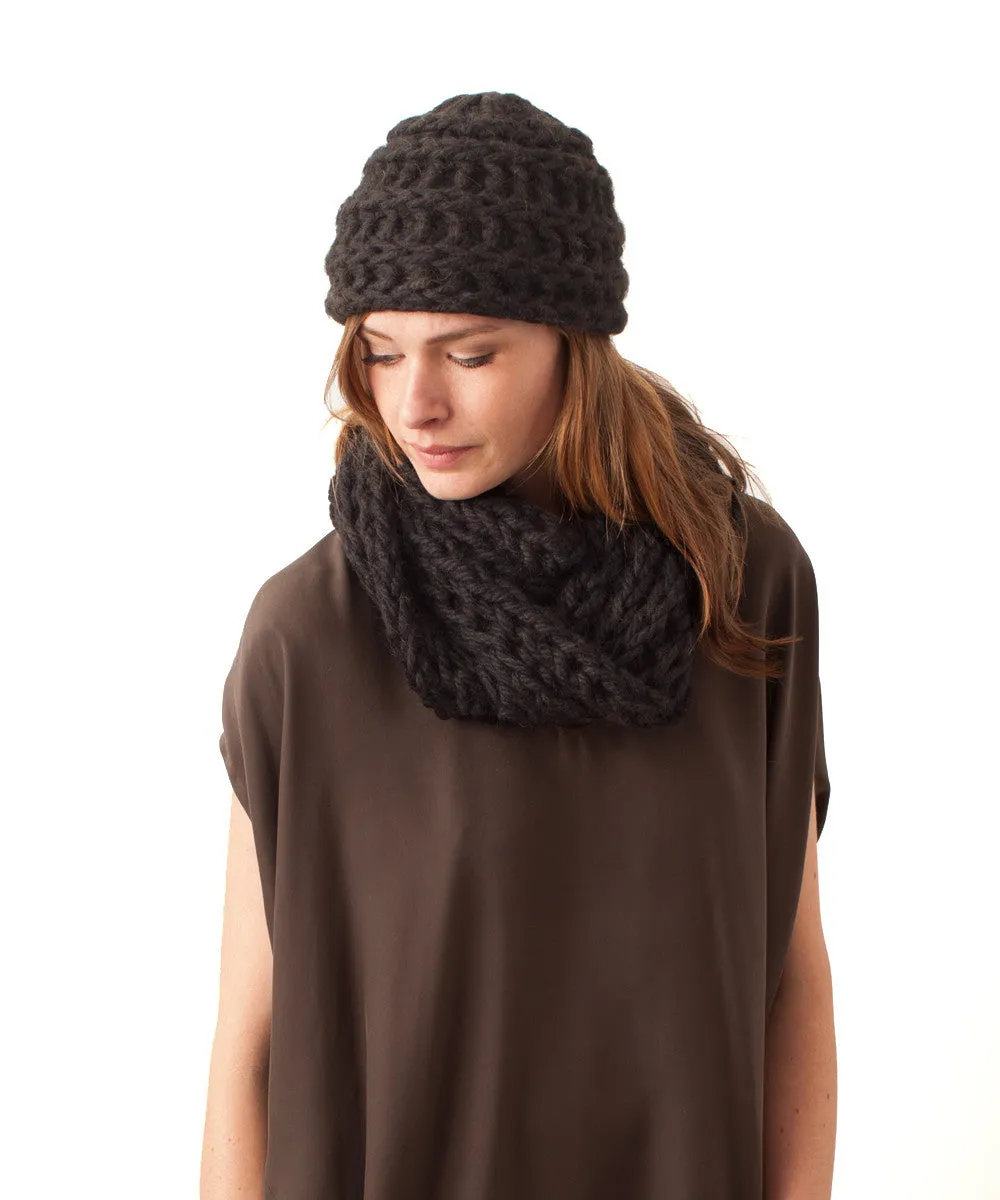 JOSEFINA BRAIDED INFINITY SCARF