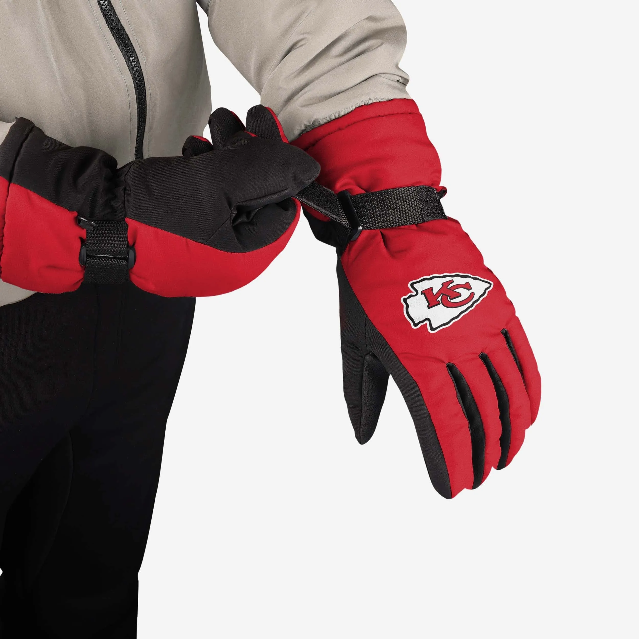 Kansas City Chiefs Big Logo Insulated Gloves