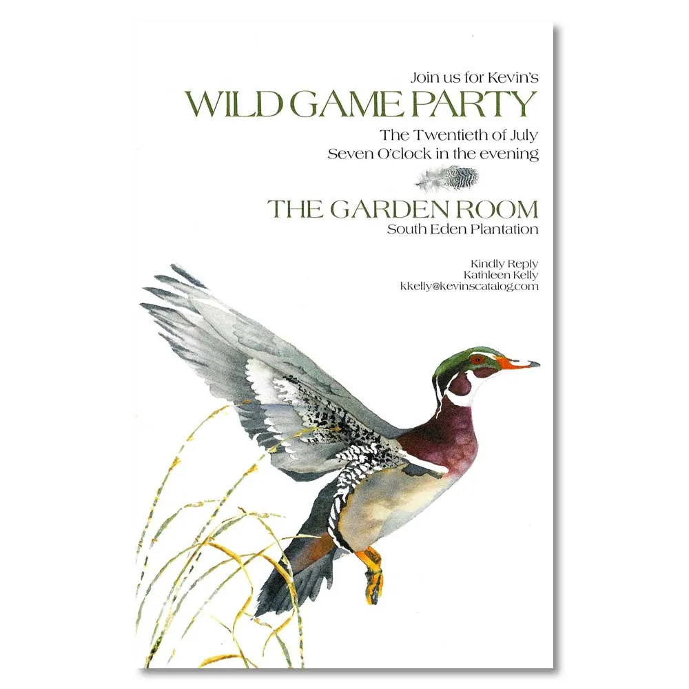 Kat McCall's Gamebird Flat Cards