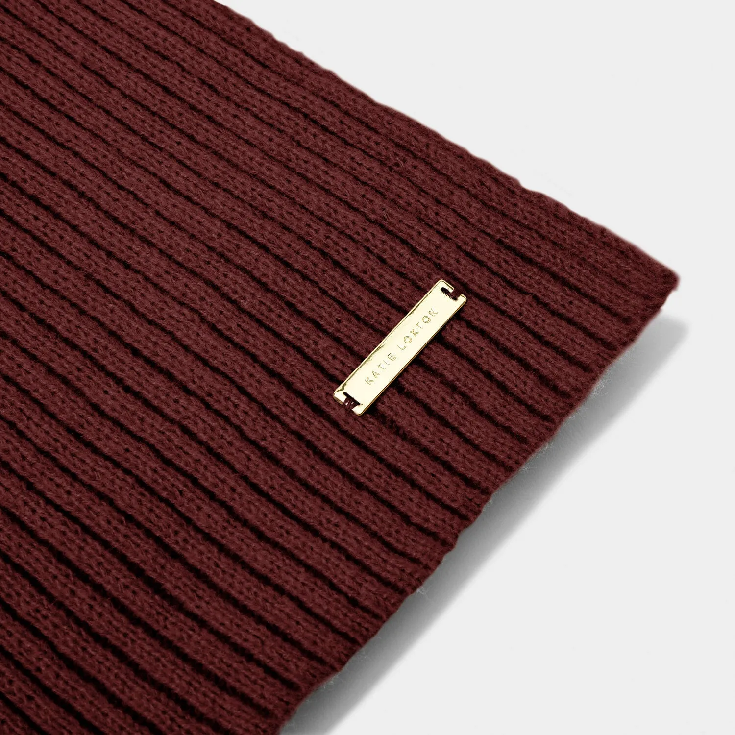 Katie Loxton - Knitted Scarf - Cacao