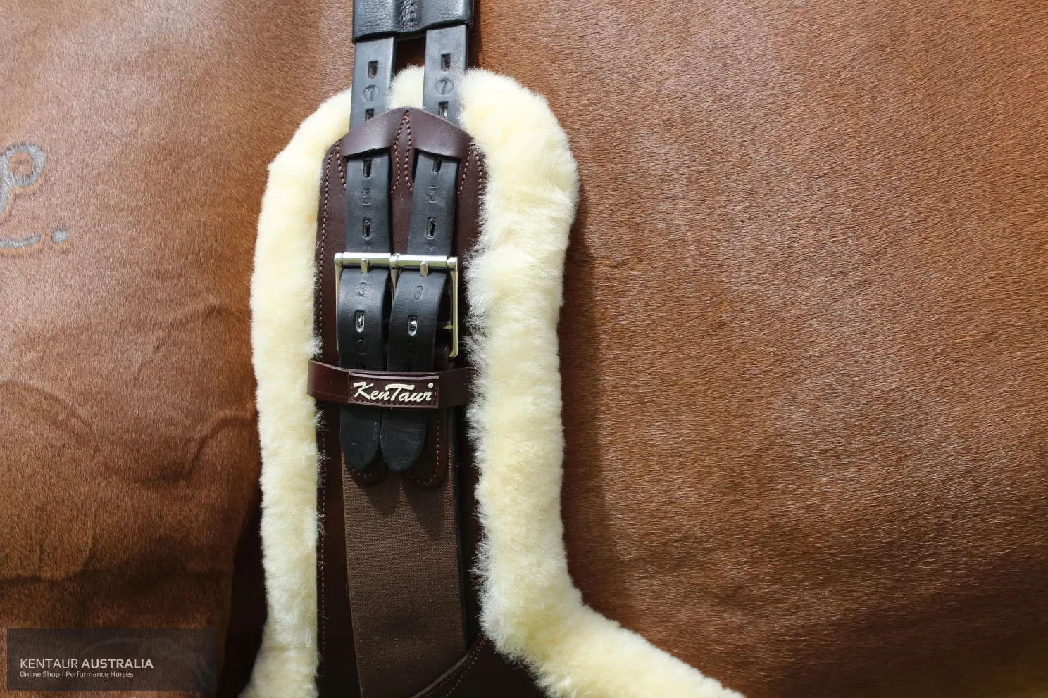 Kentaur 'Camarque' Stud Girth with Sheepskin