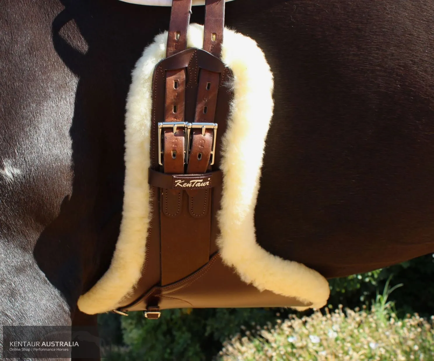 Kentaur 'Camarque' Stud Girth with Sheepskin