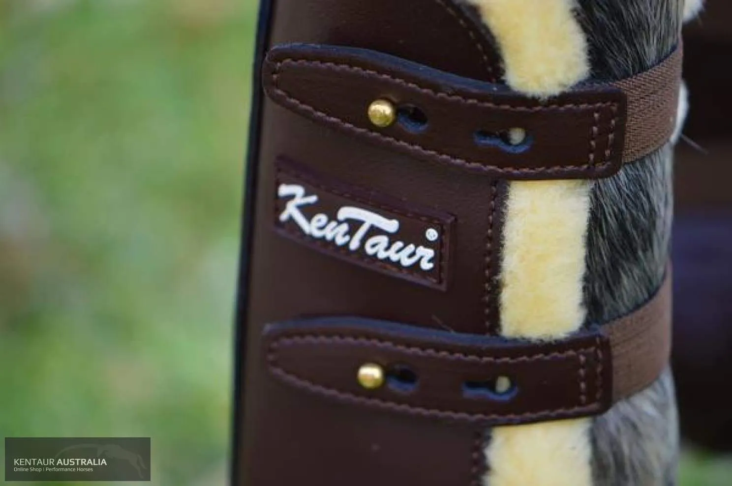 Kentaur ‘Oxford’ Front Sheepskin Show Jumping Boots