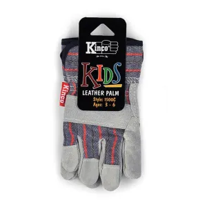 Kids' Lightweight Canvas Gloves (Ages: 3 - 6) - 1500C
