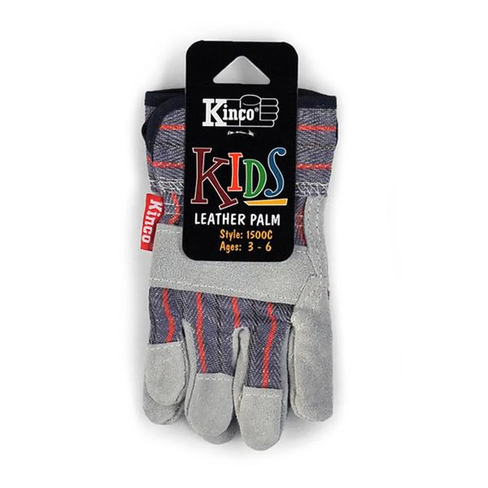 Kids' Lightweight Canvas Gloves (Ages: 3 - 6) - 1500C