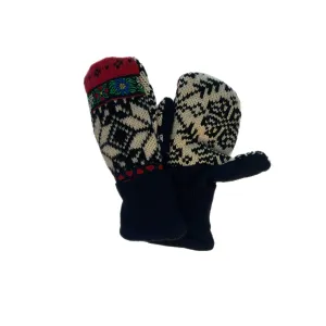Kids Mittens S/M- Nordic Pattern 301