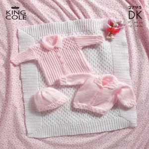 King Cole Double Knit Pattern 2795