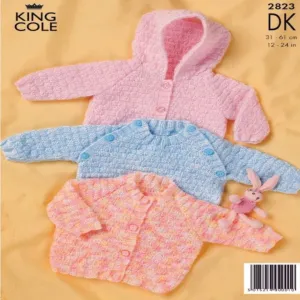 King Cole Double Knit Pattern 2823