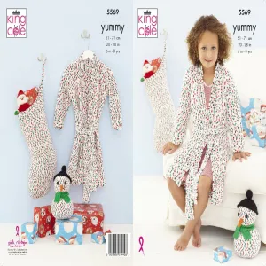 King Cole Yummy Pattern 5569