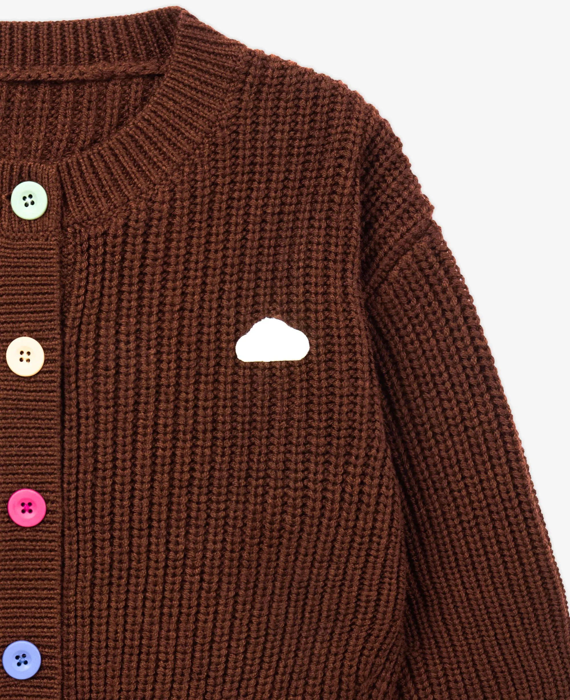 Knit Cardigan - Cocoa