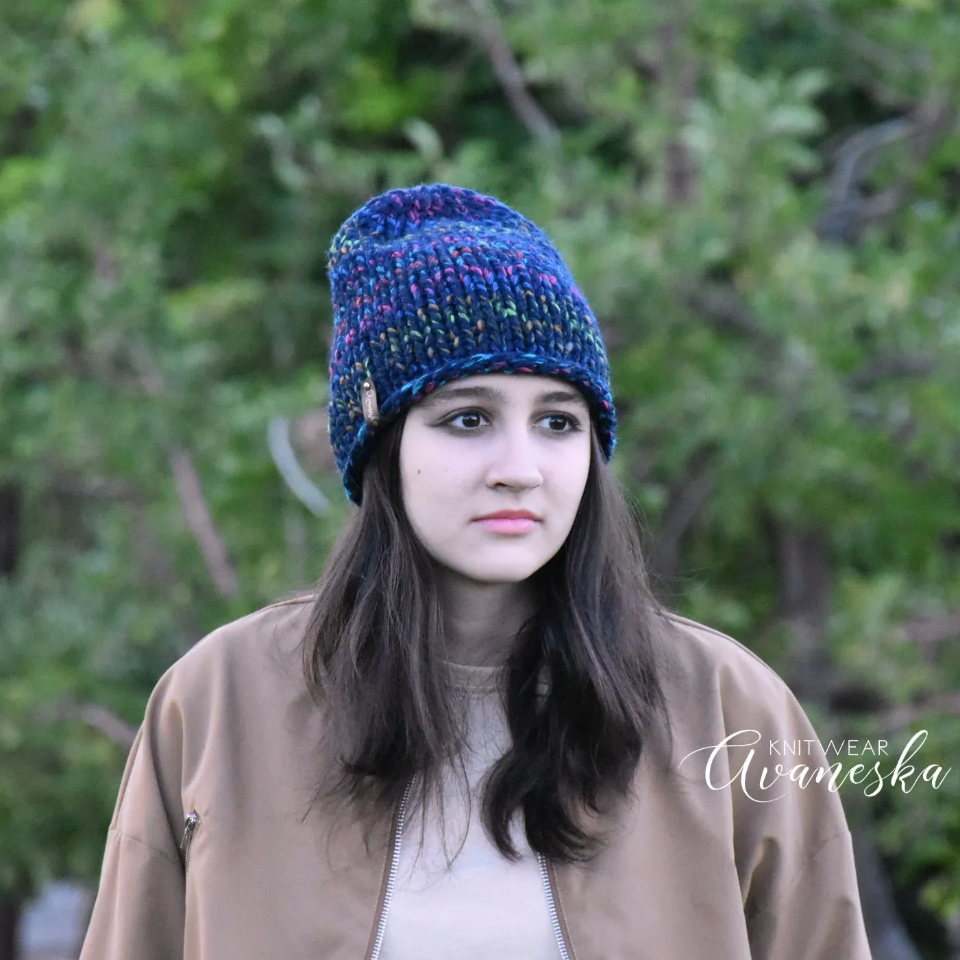 Knit Chunky Beanie | THE RHEA