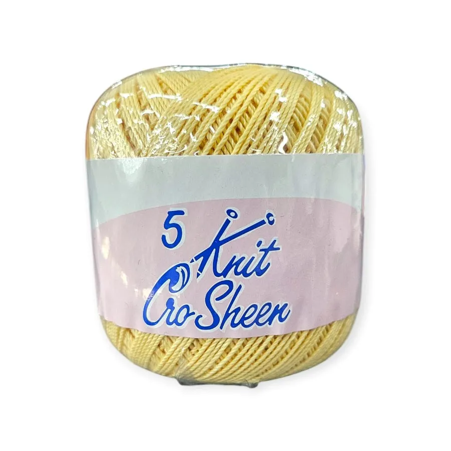 Knit Cro Sheen No.5