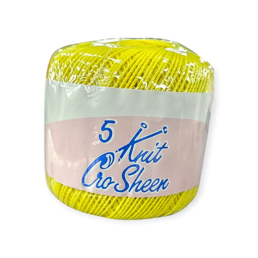 Knit Cro Sheen No.5