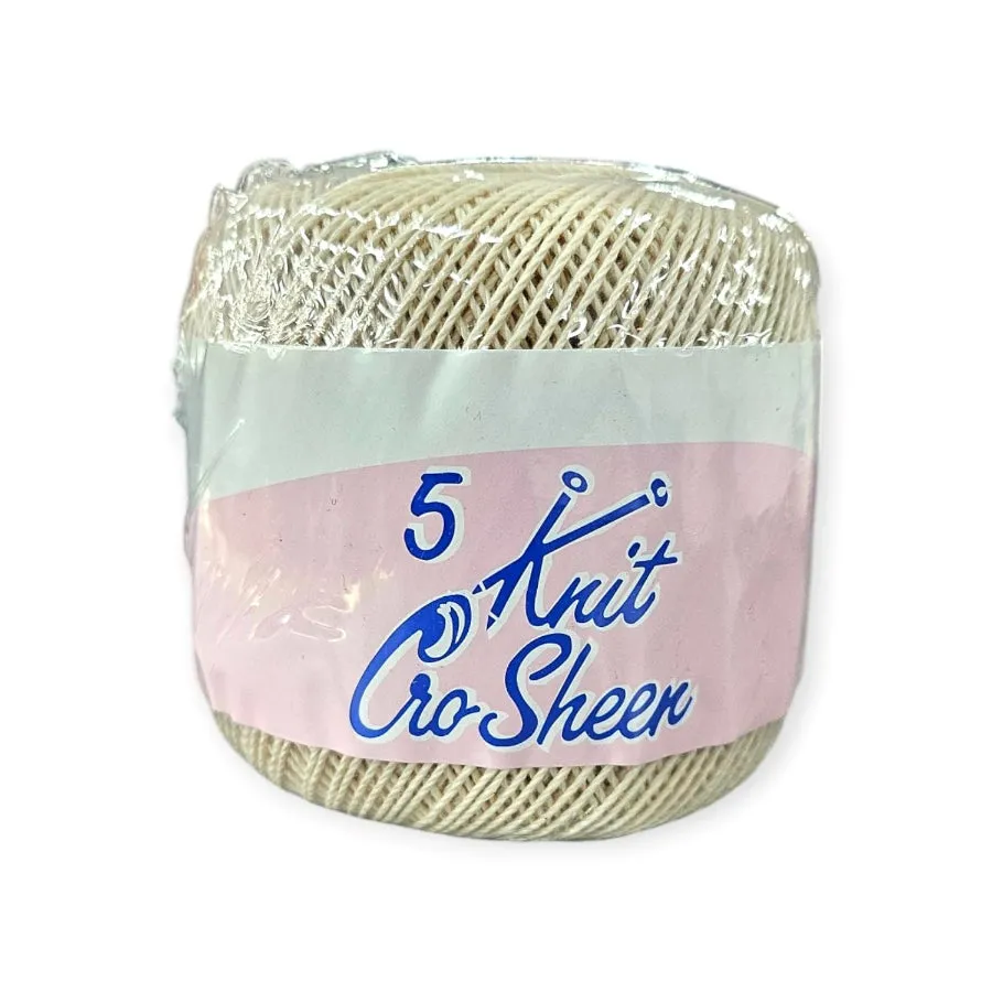 Knit Cro Sheen No.5