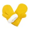 Knit Mittens | Mustard