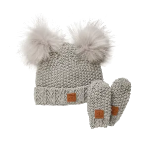 Kombi Adorable Knit Toque and Mittens Set - Infant