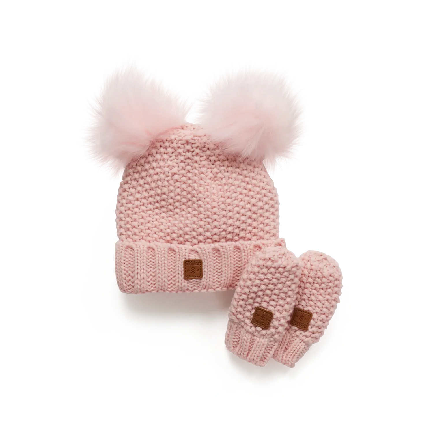 Kombi Adorable Knit Toque and Mittens Set - Infant
