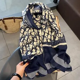 Korean Style Spring And Autumn Summer New Plaid 70 Silk Square Scarf Women's Silk Scarf Decorative Scarf Elegant Scarf Mulberry Silk Scarf