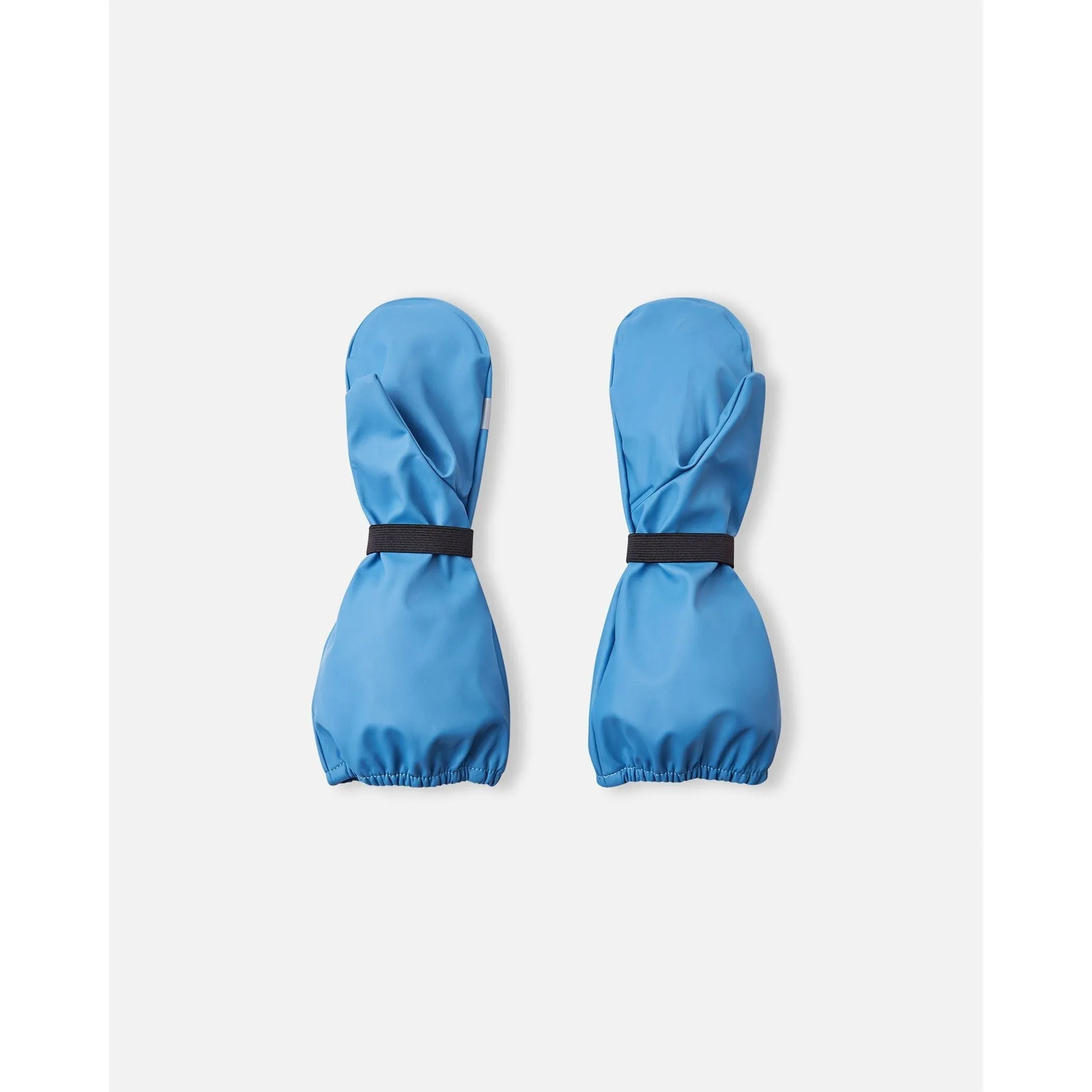 Kura Waterproof Shell Rain Mittens - Denim Blue