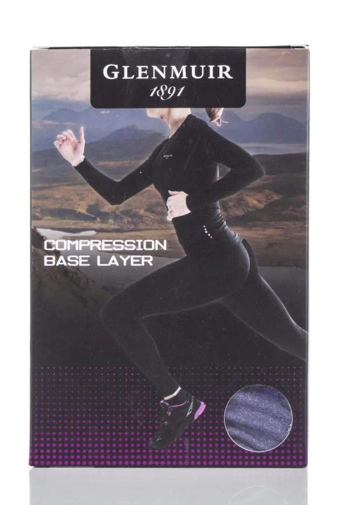 Ladies 1 Pack Glenmuir Compression Base Layer Leggings