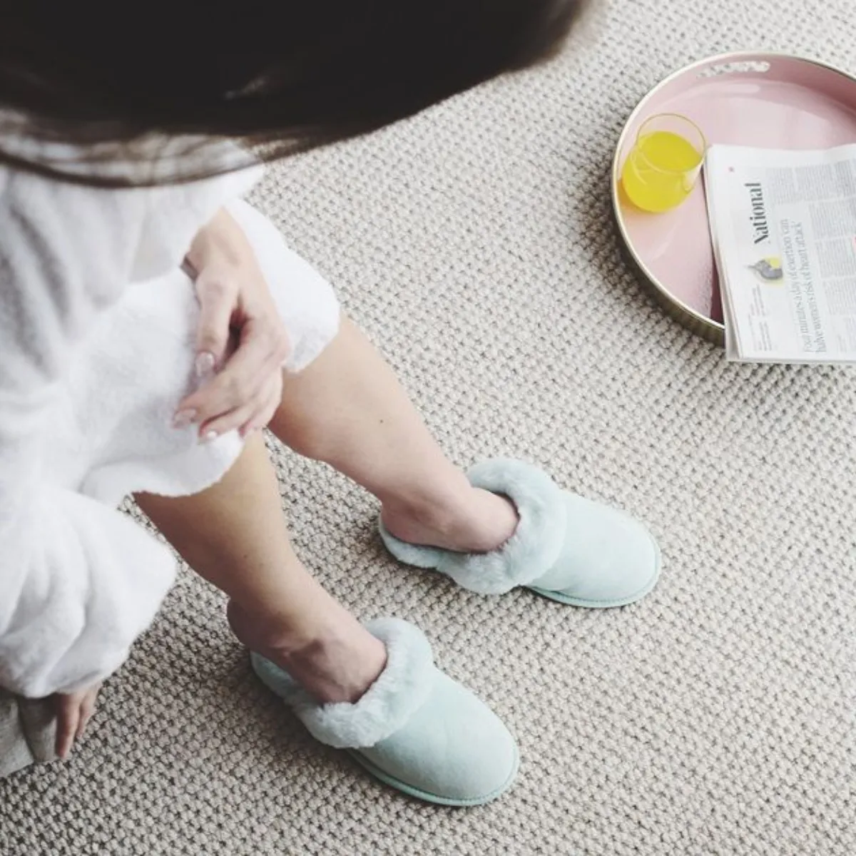 Ladies Mule Sheepskin Slippers