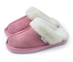 Ladies Sheepskin Slippers Pink