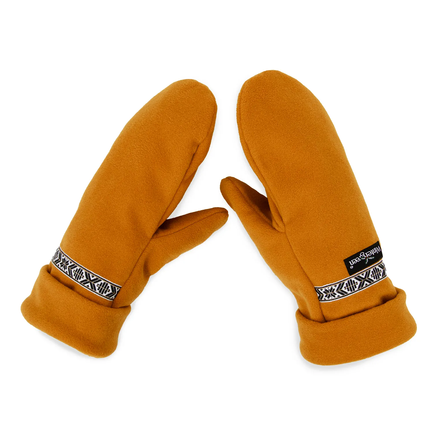 Lagom Roll Cuff Mittens (Unisex)